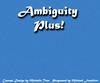 Ambiguity Plus online game