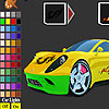 Super Car Coloring online game