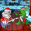 Santa Rockstar: Metal Xmas online game